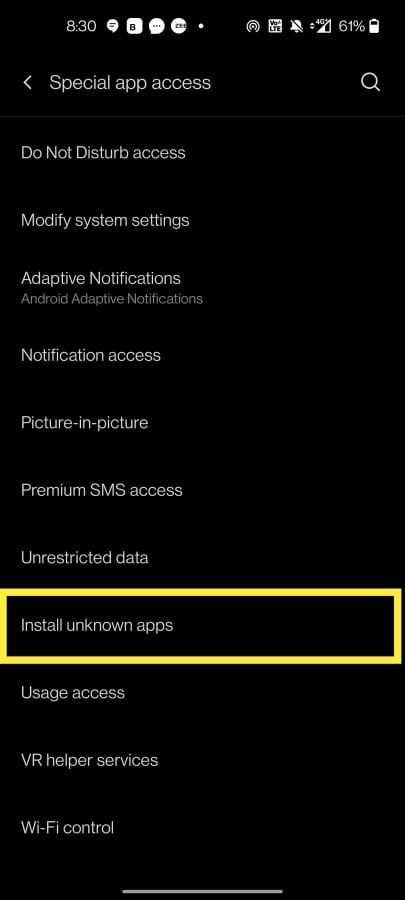 install-unknown-apps-on-android